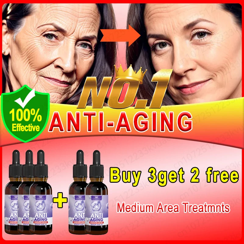 No wrinkles, 20 years younger