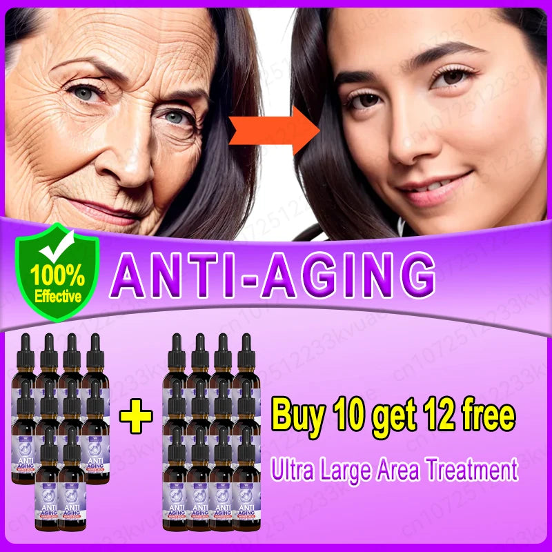 No wrinkles, 20 years younger