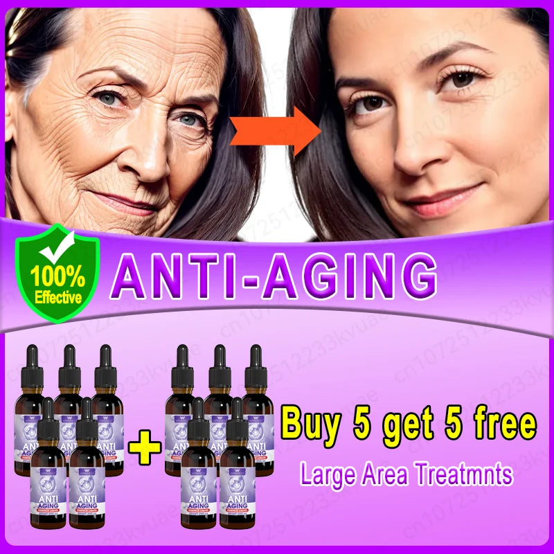 No wrinkles, 20 years younger