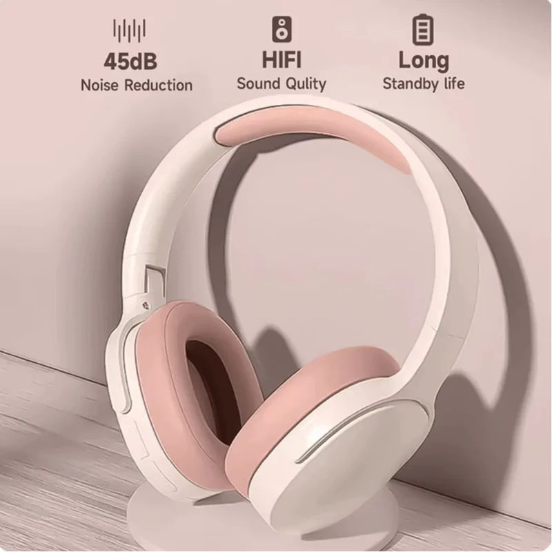 Xioami TWS Wireless Headset HiFi Stereo Bluetooth Headphones Foldable Lightweight Earphones Long-lasting Battery Type-C Recharge